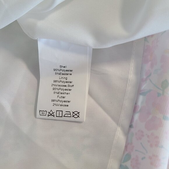 Scarlett Darkness Corset Waist Smocked Back Floral Maxi Dress Cottage NEW 2XL - Picture 7 of 8